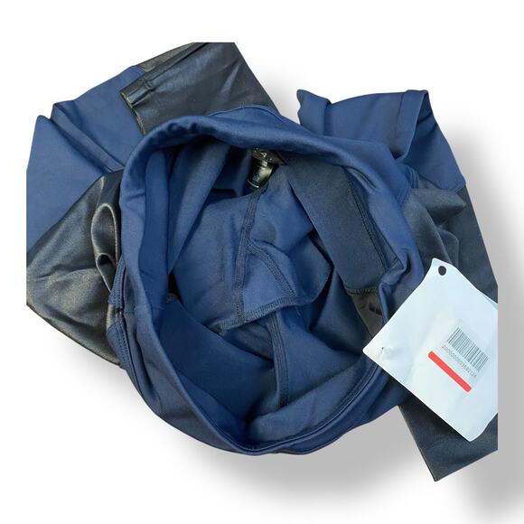 KORAL Activewear Leggings NWT H2O Luxury Compression Workout Pants Blue Black S - Picture 8 of 12